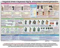 Плакат "Гражданское оружие и спецсредства, используемые в охранной деятельности" - fgospostavki.ru - Барнаул