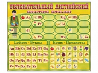 Комплект оборудования "Английский алфавит" с комплектом тематических магнитов - fgospostavki.ru - Барнаул