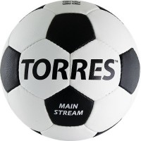 Мяч футбольный TORRES Main Stream (размер 4, синтетическая кожа, тренировочный) - fgospostavki.ru - Барнаул