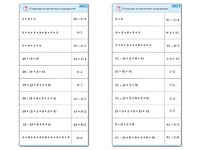 Комплект карточек (10) "Обучающий калейдоскоп. Умножение на 7, 8 и 9" - fgospostavki.ru - Барнаул