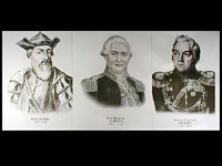 Портреты путешественников (25 штук, формат А3) - fgospostavki.ru - Барнаул