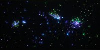 Напольный фиброоптический ковер "Млечный путь" 200х100, 300 точек - fgospostavki.ru - Барнаул