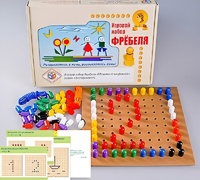 Игровой набор Фребеля "Мозаика со шнуровкой" (серия "Эксперимент") - fgospostavki.ru - Барнаул