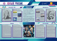 Стенд-уголок "Юный физик" - fgospostavki.ru - Барнаул