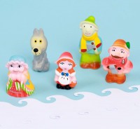 Набор резиновых игрушек «Красная шапочка» - fgospostavki.ru - Барнаул