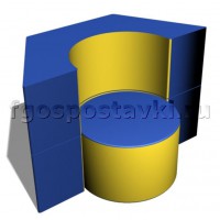 Шестигранное кресло-пуф ВИК - fgospostavki.ru - Барнаул