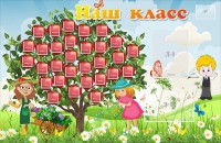 Стенд "Наш класс" Вариант 3 - fgospostavki.ru - Барнаул