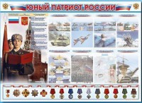 Стенд-уголок "Юный патриот России" - fgospostavki.ru - Барнаул