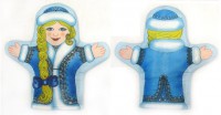 Кукла-рукавичка "Снегурочка" - fgospostavki.ru - Барнаул