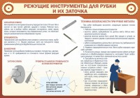Стенд "Режущие инструменты для рубки и их заточки" - fgospostavki.ru - Барнаул