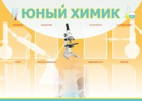 Стенд "Юный химик" Вариант 1 - fgospostavki.ru - Барнаул