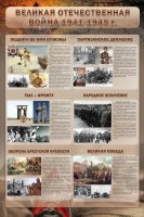 Стенд "Великая Отечественная война" (события) - fgospostavki.ru - Барнаул