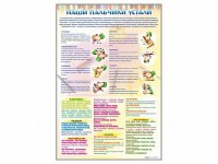 Стенд "Наши пальчики устали" (зарядка) - fgospostavki.ru - Барнаул