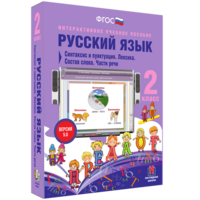 Русский язык 2 класс. Синтаксис и пунктуация. Лексика. Состав слова. Части речи - fgospostavki.ru - Барнаул