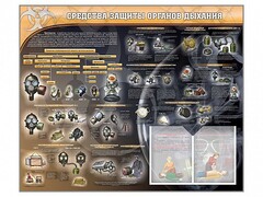 Стенд "Средства защиты органов дыхания (индивидуальные средства защиты)" - fgospostavki.ru - Барнаул