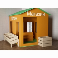 Игровой домик «Рынок» - fgospostavki.ru - Барнаул