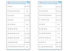Комплект карточек (10) "Обучающий калейдоскоп. Умножение на 7, 8 и 9" - fgospostavki.ru - Барнаул