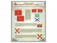 Стенд "Боевое знамя. Символы доблести и славы" - fgospostavki.ru - Барнаул