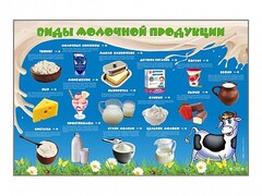 Электрифицированный стенд "Виды молочной продукции" - fgospostavki.ru - Барнаул
