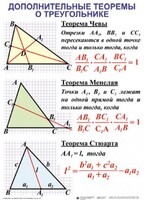 Комплект таблиц Треугольники (19 таблиц) - fgospostavki.ru - Барнаул