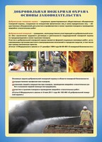 Комплект плакатов "Добровольная пожарная дружина" - fgospostavki.ru - Барнаул