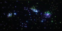 Настенный фиброоптический ковер "Млечный путь" 150х150, 300 точек - fgospostavki.ru - Барнаул