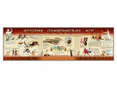 Настенное полотно "История Олимпийских игр" - fgospostavki.ru - Барнаул