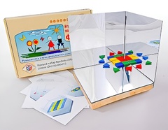 Игровой набор Фребеля "Мозаика геометрическая 3D" - fgospostavki.ru - Барнаул