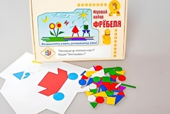 Игровой набор Фребеля "Конструктор плоскостной-1" (Серия "Эксперимент") - fgospostavki.ru - Барнаул