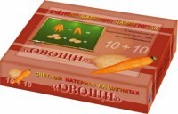Счетный материал на магнитах "Овощи" - fgospostavki.ru - Барнаул