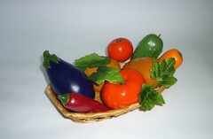 Муляжи "Корзина с овощами" - fgospostavki.ru - Барнаул