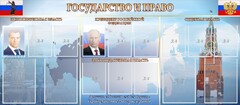 Стенд "Государство и право" - fgospostavki.ru - Барнаул