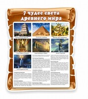 Стенд "Семь чудес света" - fgospostavki.ru - Барнаул