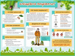 Стенд "Клещевой энцефалит" - fgospostavki.ru - Барнаул