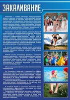 Стенд "Закаливание" - fgospostavki.ru - Барнаул