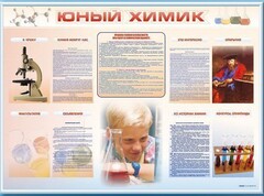 Стенд-уголок "Юный химик" - fgospostavki.ru - Барнаул