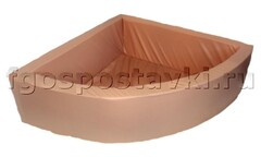Сухой бассейн угловой полукруглый (без рисунка) - fgospostavki.ru - Барнаул