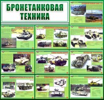 Стенд "Бронетанковая техника" - fgospostavki.ru - Барнаул