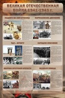 Стенд "Великая отечественная война (события)" - fgospostavki.ru - Барнаул