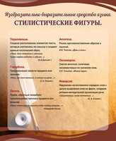 Стенд "Стилистические фигуры" Вариант 2 - fgospostavki.ru - Барнаул