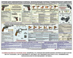 Плакат "Оружие ударно-травматического действия" - fgospostavki.ru - Барнаул