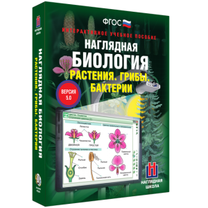 Наглядная биология. 6 класс. Растения. Грибы. Бактерии - fgospostavki.ru - Барнаул