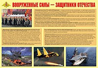 Плакат "Вооруженные Силы – защитники Отечества" - fgospostavki.ru - Барнаул