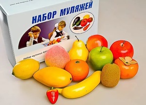Набор муляжей фруктов - fgospostavki.ru - Барнаул