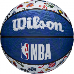 Мяч баскетбольный Wilson NBA All Team (размер 7, резина, тренировочный) - fgospostavki.ru - Барнаул