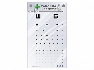Интерактивный стенд "Таблица Сивцева" - fgospostavki.ru - Барнаул