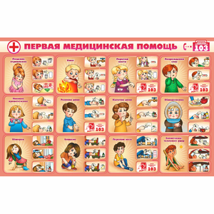 Стенд "Первая помощь" - fgospostavki.ru - Барнаул