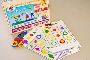 Игровой набор Фребеля "Цвет и форма" (серия "Эксперимент") - fgospostavki.ru - Барнаул