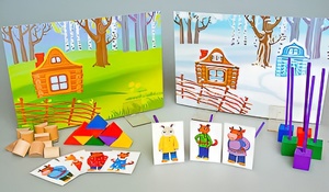Игровой набор Фребеля "Заюшкина избушка" (серия "Сказочный мир". Выпуск 1) - fgospostavki.ru - Барнаул