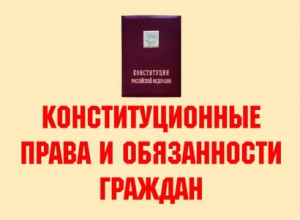 Комплект плакатов "Конституционные права и обязанности граждан" - fgospostavki.ru - Барнаул
